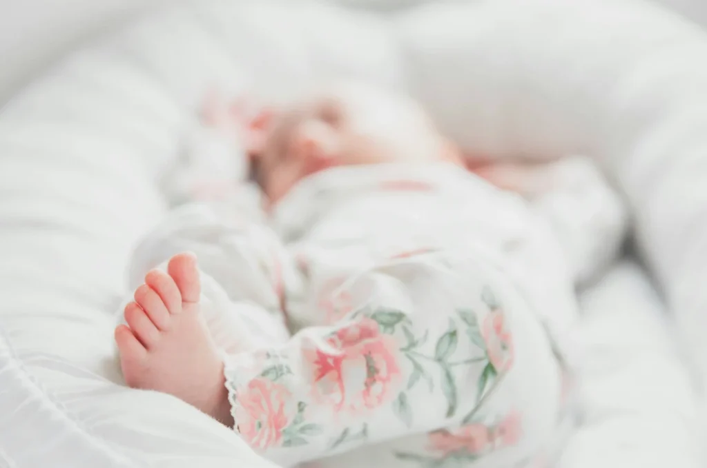 Newborn sleeping